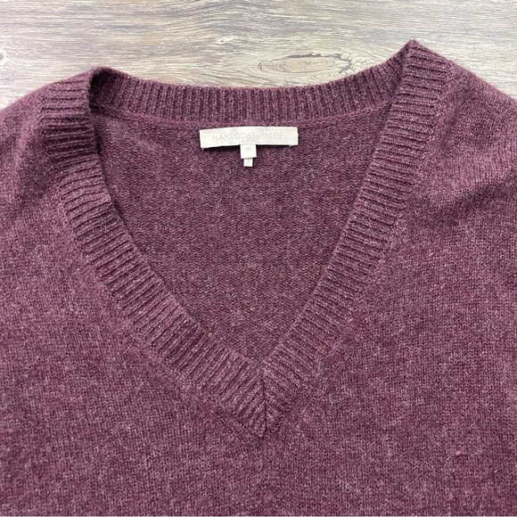 Naked Cashmere Aria Deep V-Neck Cashmere Sweater Womens Sz XS - Picture 3 of 6